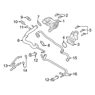Volvo OE - Cooling - Water Pump (T8 Recharge Polestar)