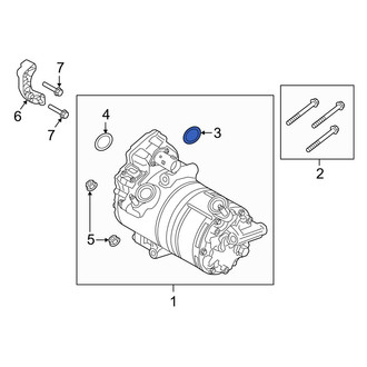 Volvo OE - A/C Compressor O-Ring