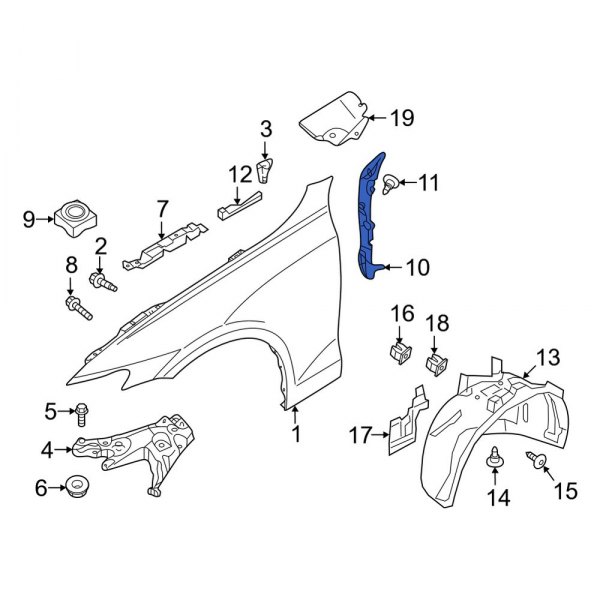 Fender Filler Panel