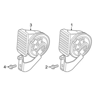Volvo OE - Electrical - Horn
