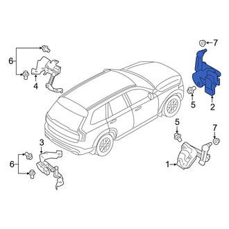 Volvo OE - Front Left Headlight Level Sensor