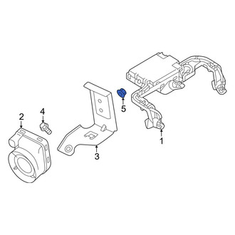 Volvo OE - Anti-Theft Alarm Siren Nut