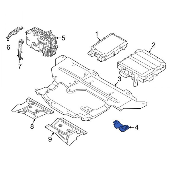 Drive Motor Inverter Bracket