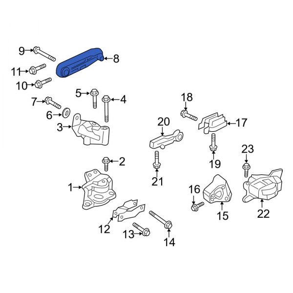 Engine Torque Strut