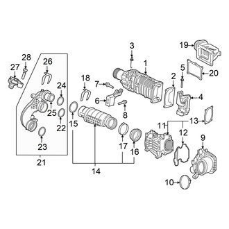 Volvo OE - Engine / Transaxle - Supercharger & Components (T8 Polestar)