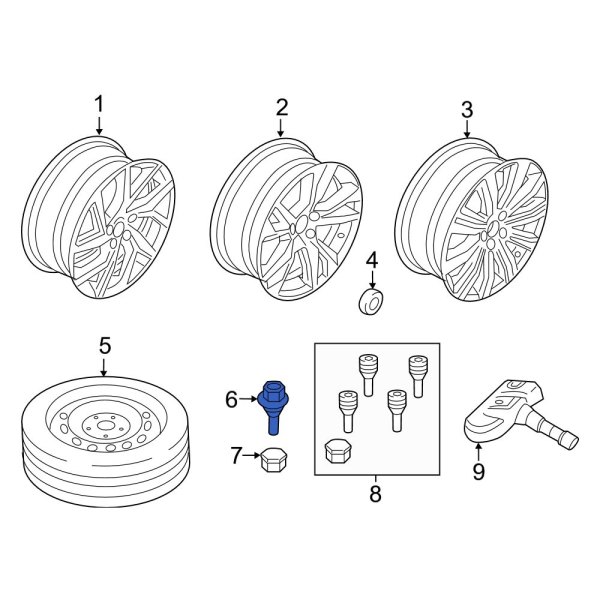 Wheel Lug Bolt