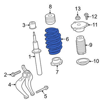 Volvo OE - Front Coil Spring