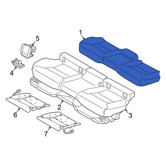 Volvo OE - Rear Seat Cover