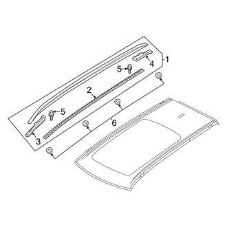 Volvo OE - Roof - Exterior Trim