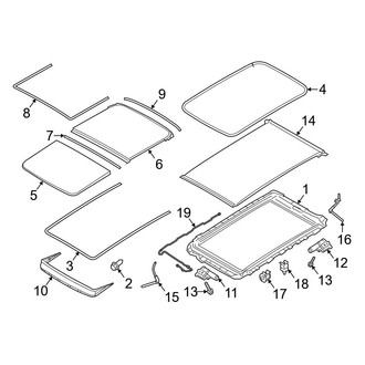 Volvo OE - Roof - Sunroof
