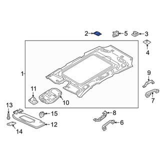 Volvo OE - Headliner Clip
