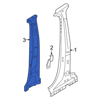 Volvo OE - Right Body B-Pillar