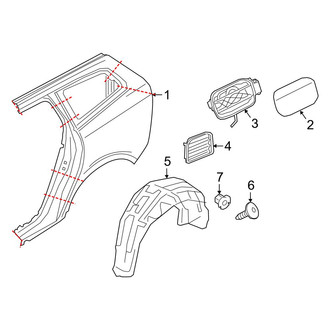 Volvo OE - Quarter Panel & Components
