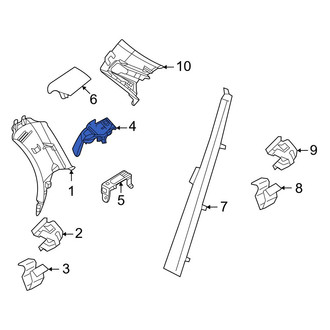 Volvo OE - Rear Left Seat Belt Guide