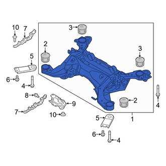 Volvo OE - Rear Suspension Subframe Crossmember