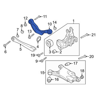 Volvo OE - Rear Right Lower Rearward Suspension Control Arm
