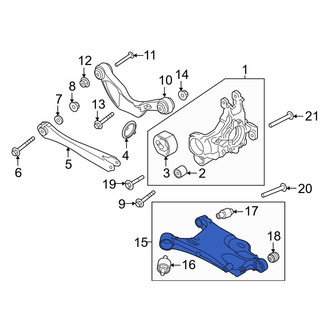 Volvo OE - Front Right Lower Suspension Control Arm