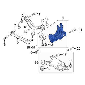 Volvo OE - Rear Left Suspension Knuckle