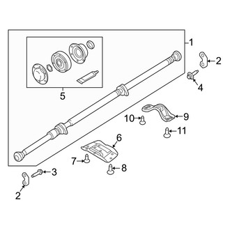 Volvo OE - Rear Suspension - Drive Shaft (AWD)