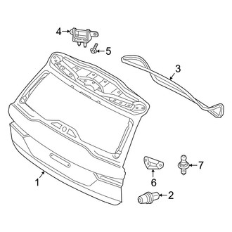 Volvo OE - Lift Gate - Gate & Hardware