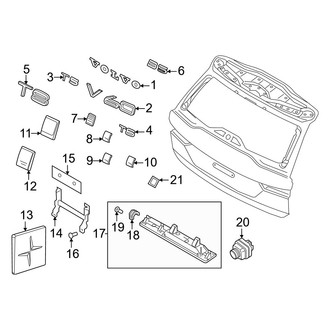 Volvo OE - Lift Gate - Exterior Trim