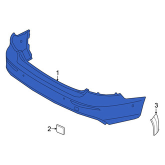 Volvo OE - Rear Bumper Cover