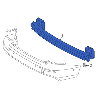 Volvo OE - Rear Bumper Impact Bar