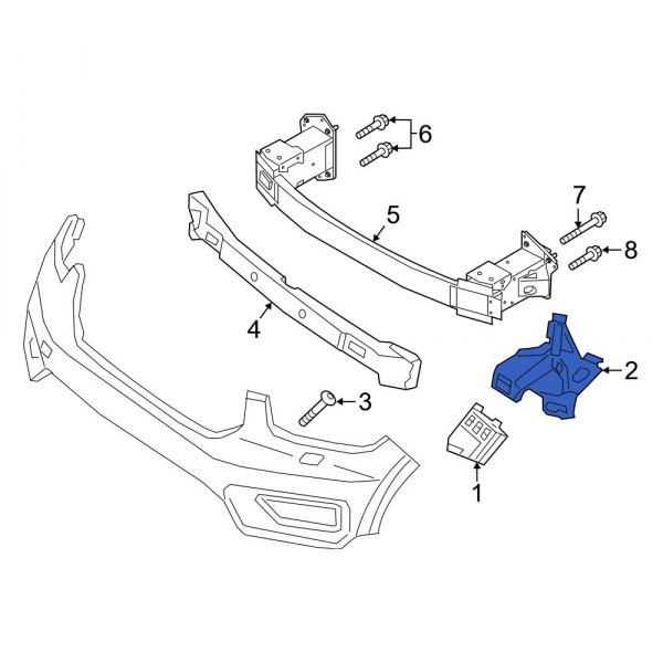 Bumper Cover Bracket