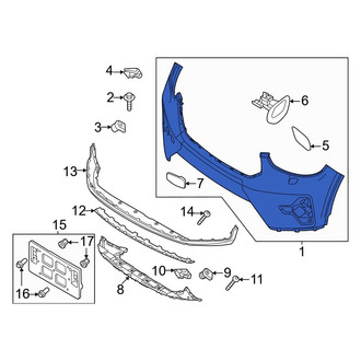 Volvo OE - Front Bumper Cover