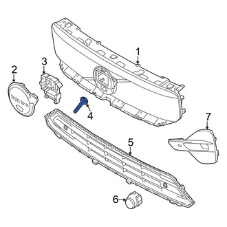 Volvo OE - Grille Emblem Screw
