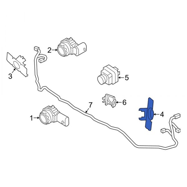 Parking Aid Sensor Bracket