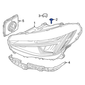 Volvo OE - Headlight Mounting Screw