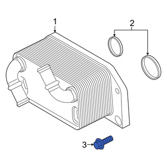 Volvo OE - Engine Oil Cooler Screw
