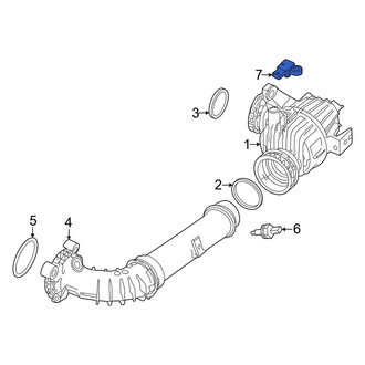 Volvo OE - Turbocharger Boost Sensor