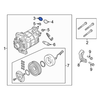Volvo OE - A/C Compressor O-Ring