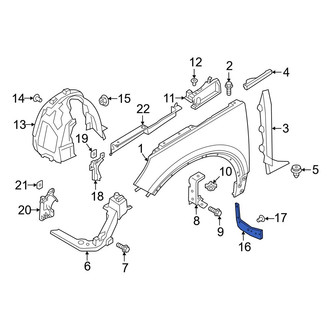 Volvo OE - Front Left Mud Flap