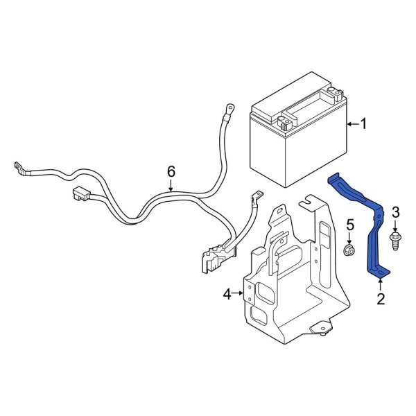 Battery Hold Down