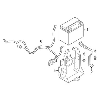 Volvo OE - Electrical - Battery (Auxiliary, Conventional), (B5 Core / B5 Plus / B5 Ultimate)