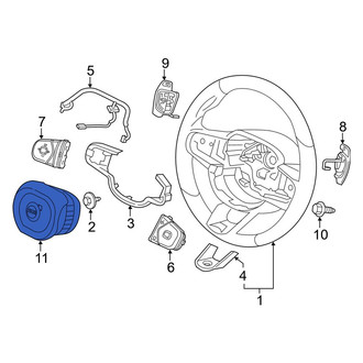 Volvo OE - Steering Wheel Air Bag
