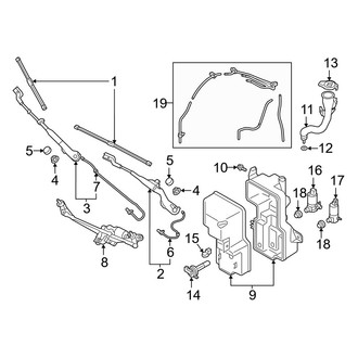 Volvo OE - Windshield - Wiper & Washer Components