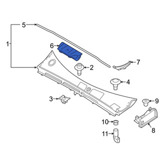 Volvo OE - HVAC Air Inlet Housing