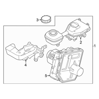 Volvo OE - Cowl - Components on Dash Panel