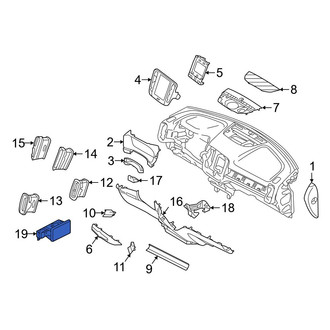 Volvo OE - Front Right Courtesy Light