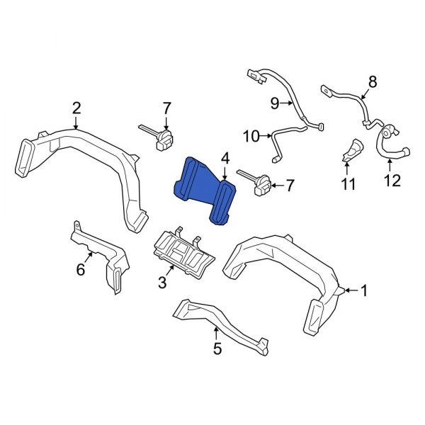 Instrument Panel Air Duct