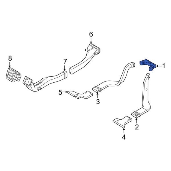 Instrument Panel Air Duct