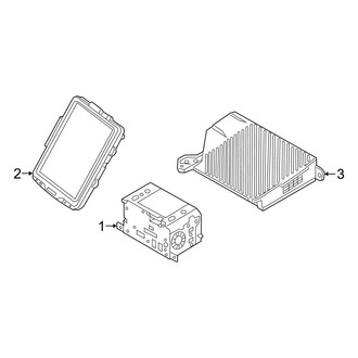 Volvo OE - Instrument Panel - Sound System (Control Units & Display)