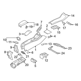 Volvo OE - Center Console (Console & Components)