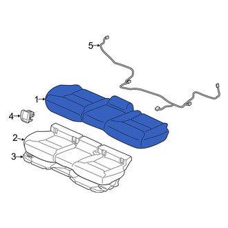 Volvo OE - Rear Seat Cover