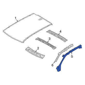 Volvo OE - Left Lower Body A-Pillar Reinforcement