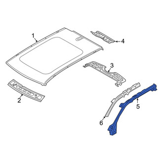 Volvo OE - Left Lower Body A-Pillar Reinforcement